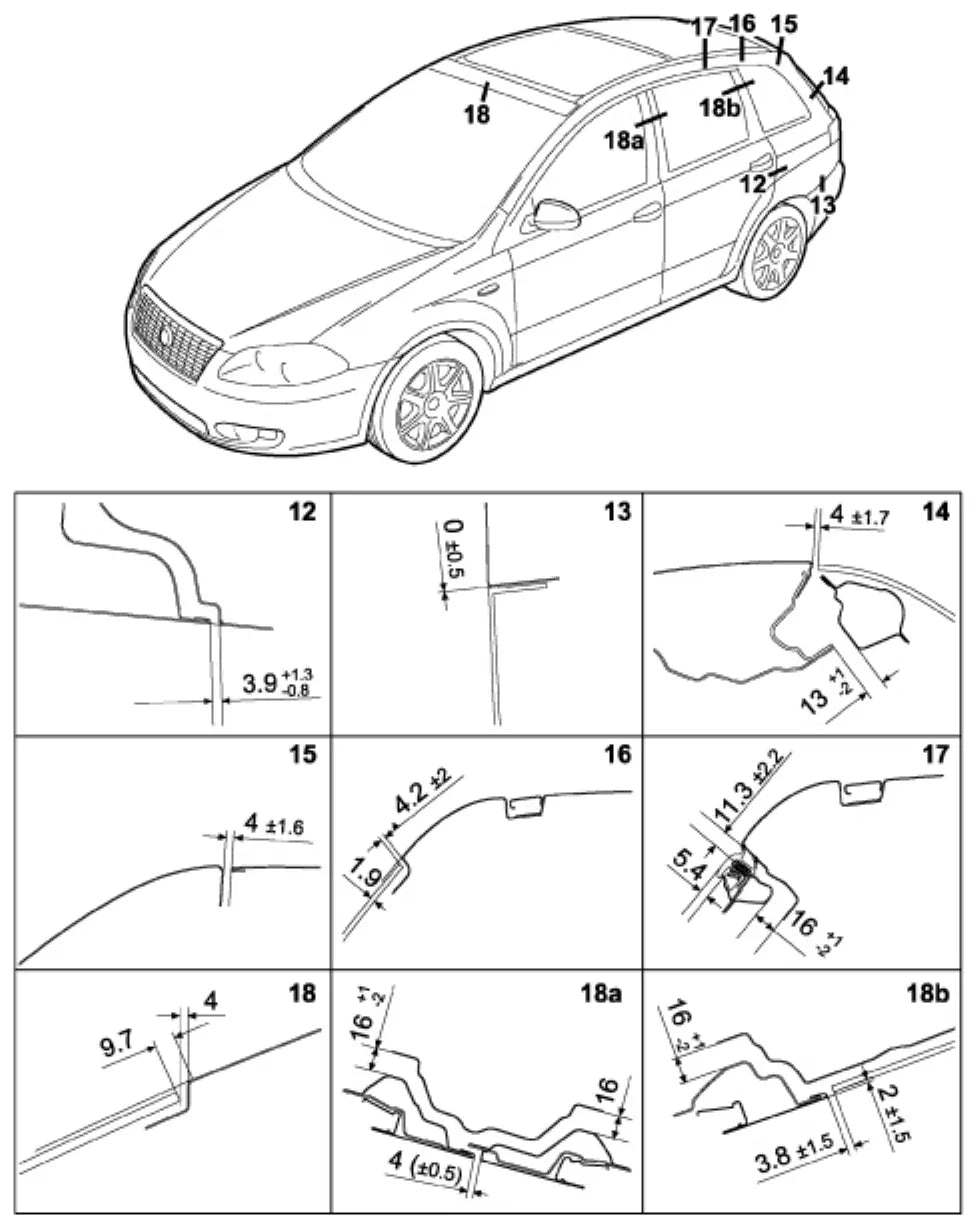 Página 828 do Manual de Oficina Fiat Croma — procedimento ilustrado