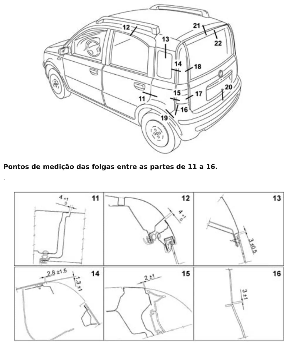 Página 638 do Manual de Oficina Fiat Panda — procedimento ilustrado