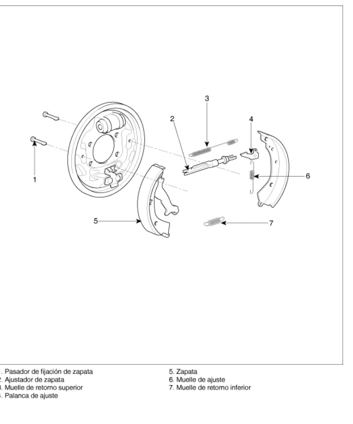 Manual de Oficina Hyundai Accent MC 2005-2011 — página interna com diagrama técnico