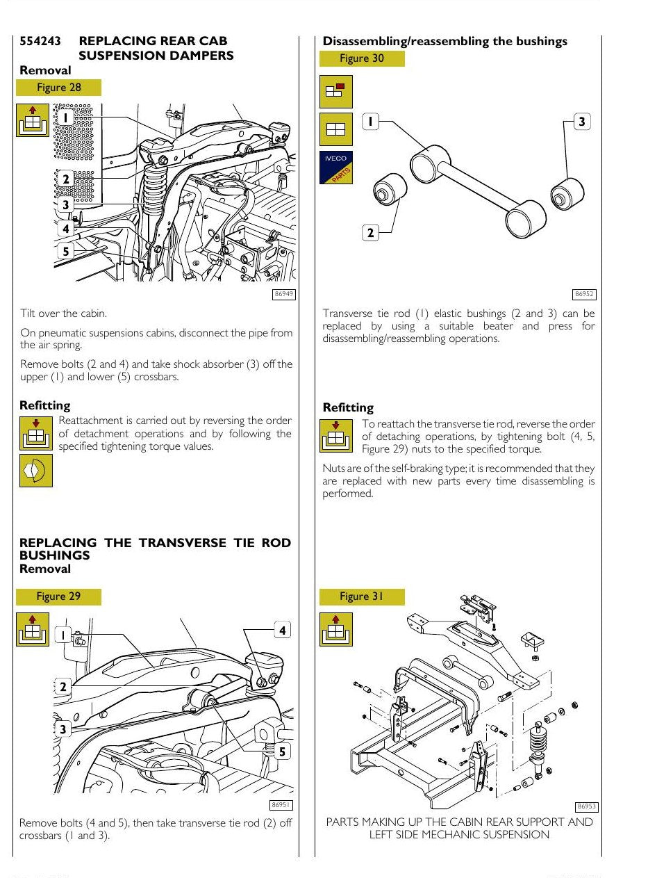 Manual de Oficina Iveco Trakker 380 (ATH/ADH) — Manual de reparo Iveco Trakker ATH/ADH direto da fábrica - diagrama 2