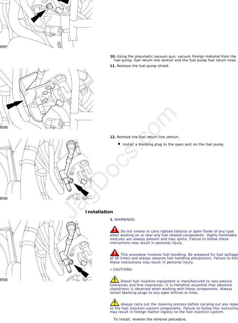Manual de Oficina Jaguar X-Type (2001-2009) — (Sedan e Wagon) completo: V6 gasolina - diagrama 1
