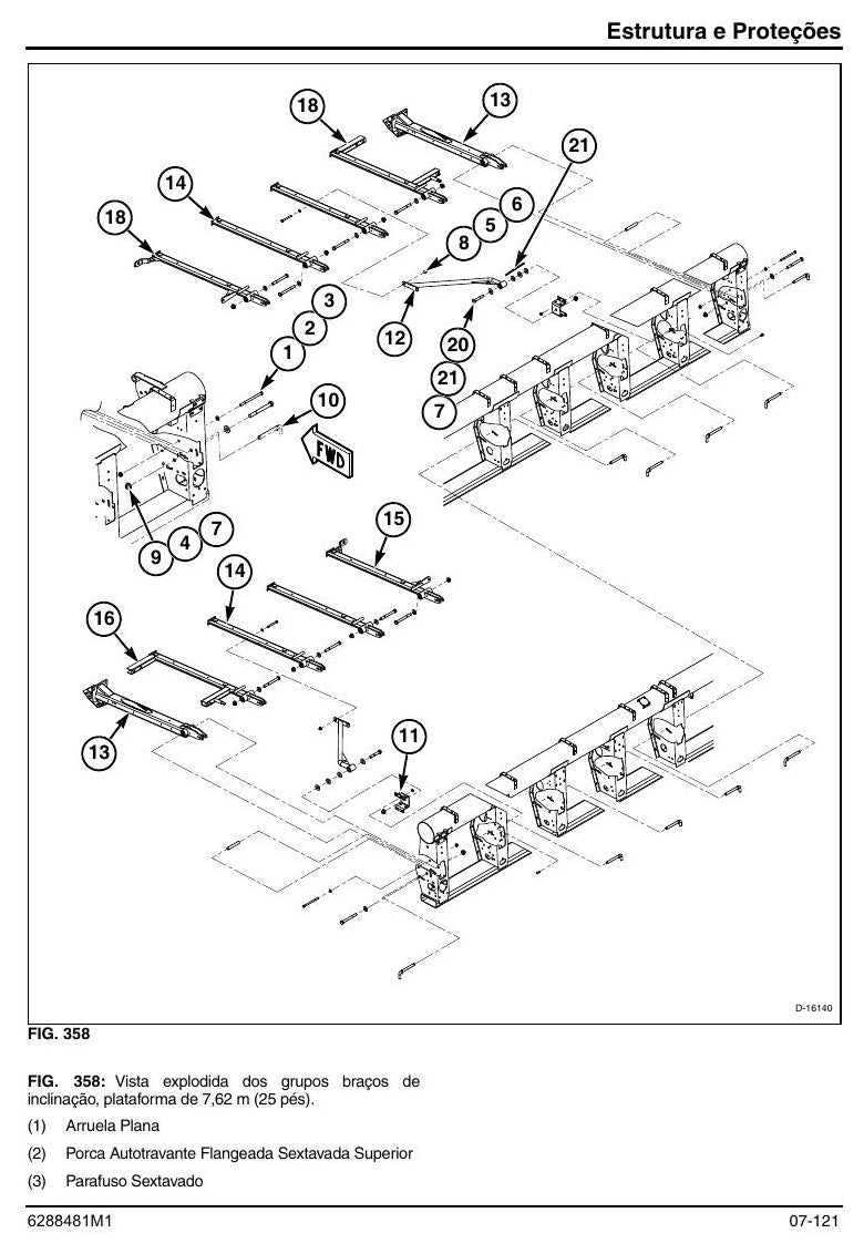 Manual de Oficina Massey Ferguson MF9250 DynaFlex — Plataforma Draper - página 2