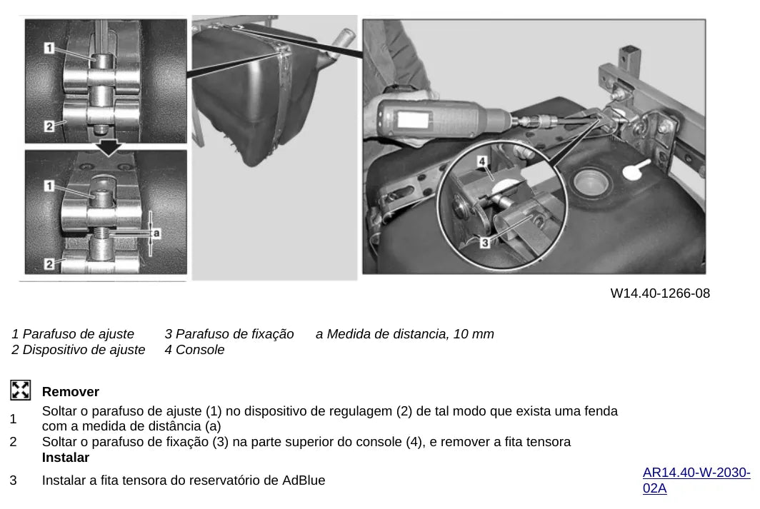 Página do manual de oficina Mercedes-Benz Axor 2533