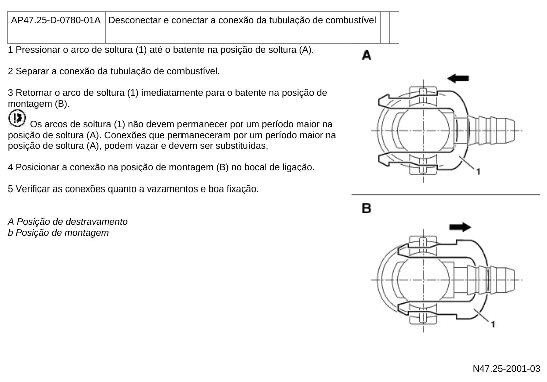 Página do manual de oficina Mercedes-Benz Sprinter 408 (2 versões)