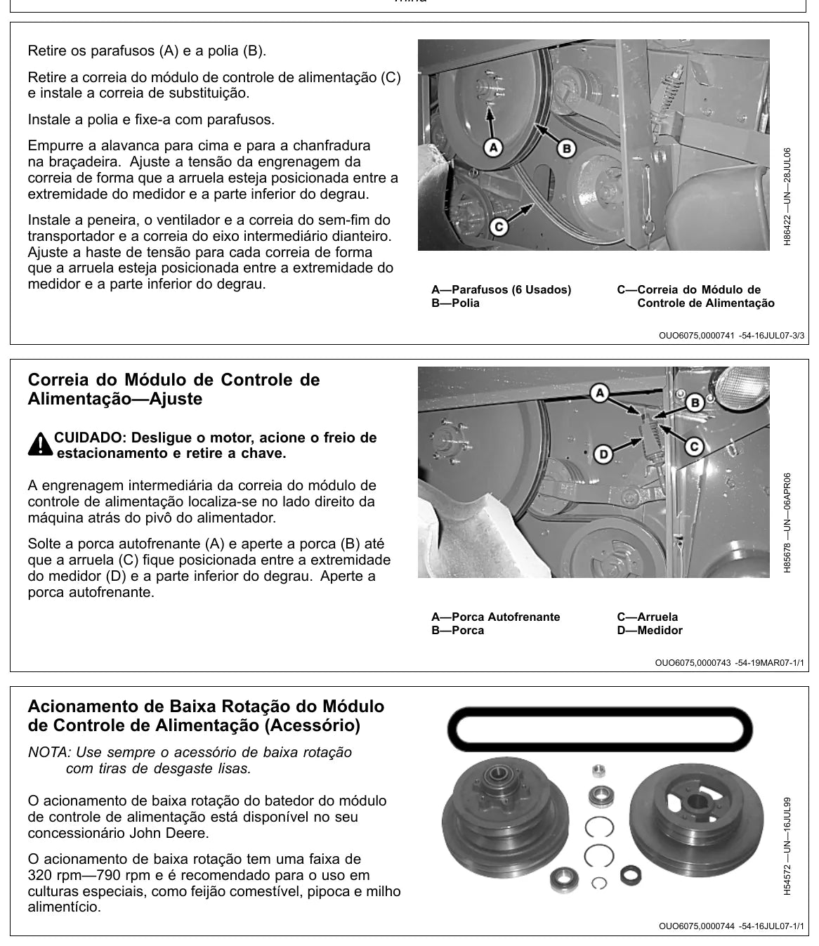 Manual do Operador John Deere 9470 STS e 9570 STS — ilustração técnica 2