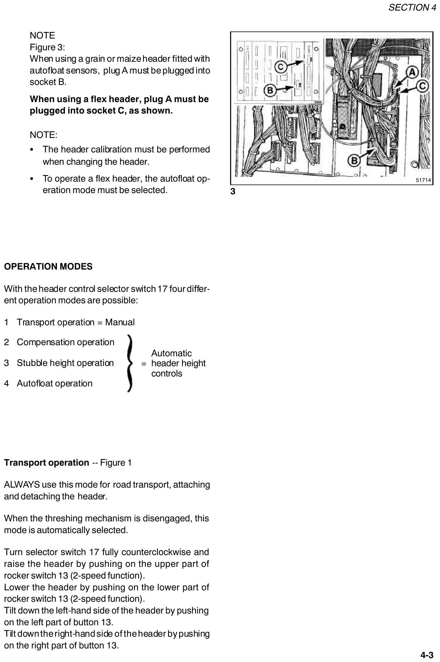 MANUAL DE OPERAÇÃO NEW HOLLAND TX62, TX63