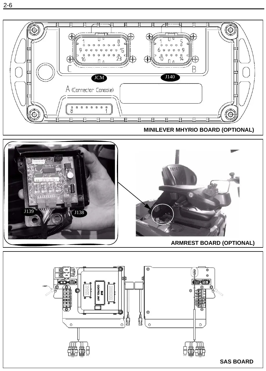 Manual de Reparação Toyota 7FBEST10/13/15 — página do manual 4
