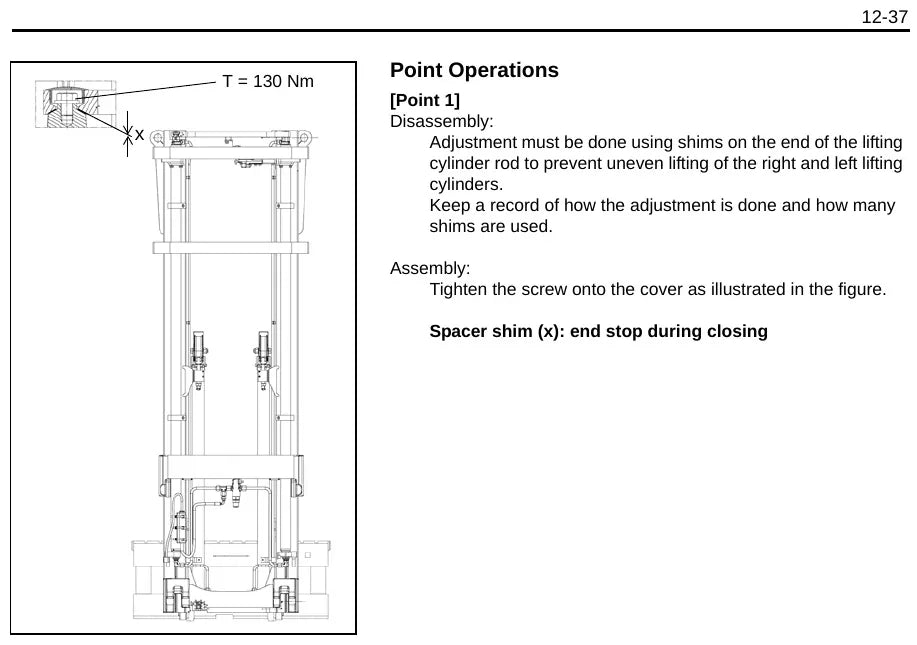 Manual de Reparação Toyota 8FBMT25-35 / 8FBMKT20-30 — página do manual 1