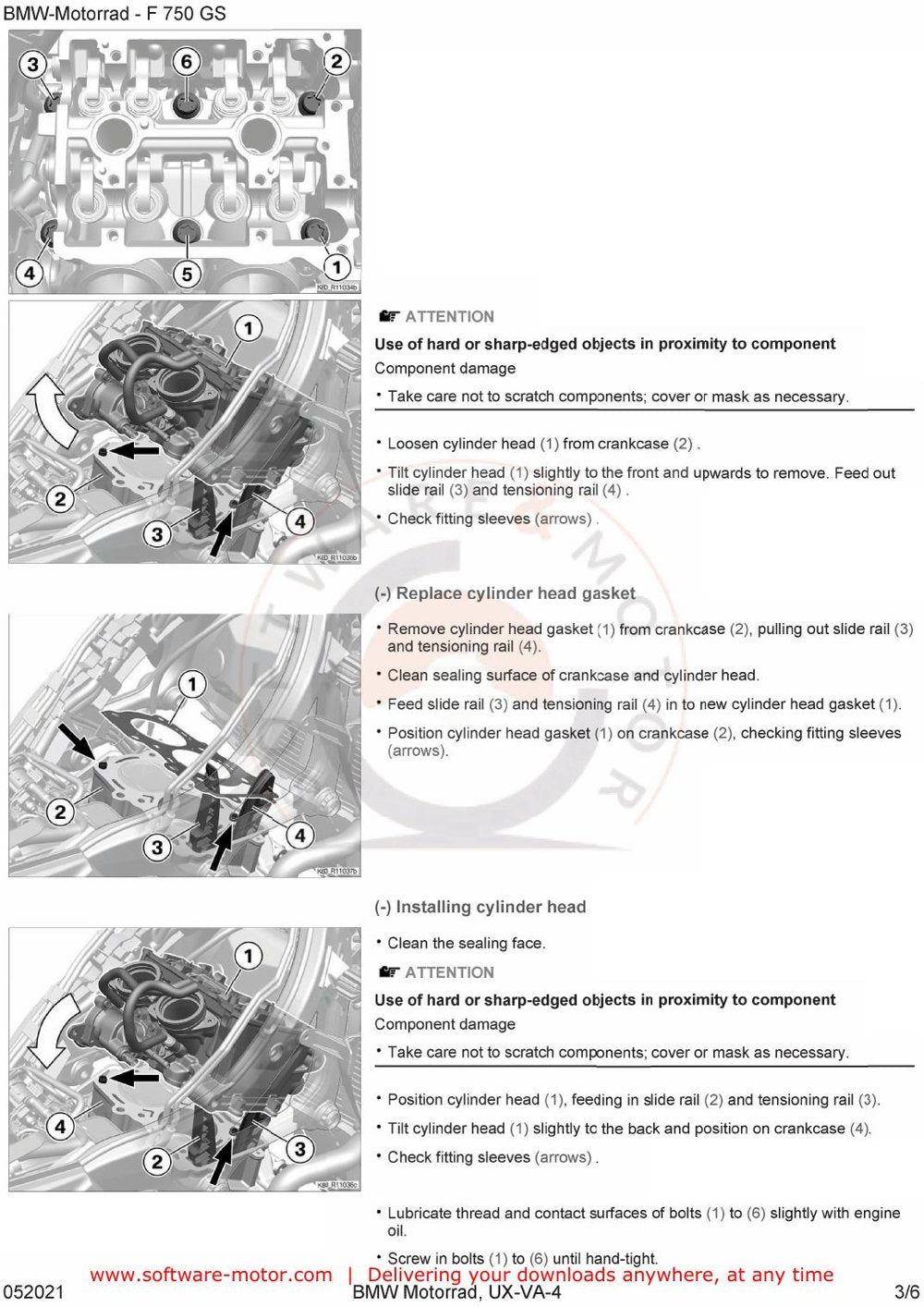 BMW F750 GS (K80) — Manual de Serviço — diagrama 1