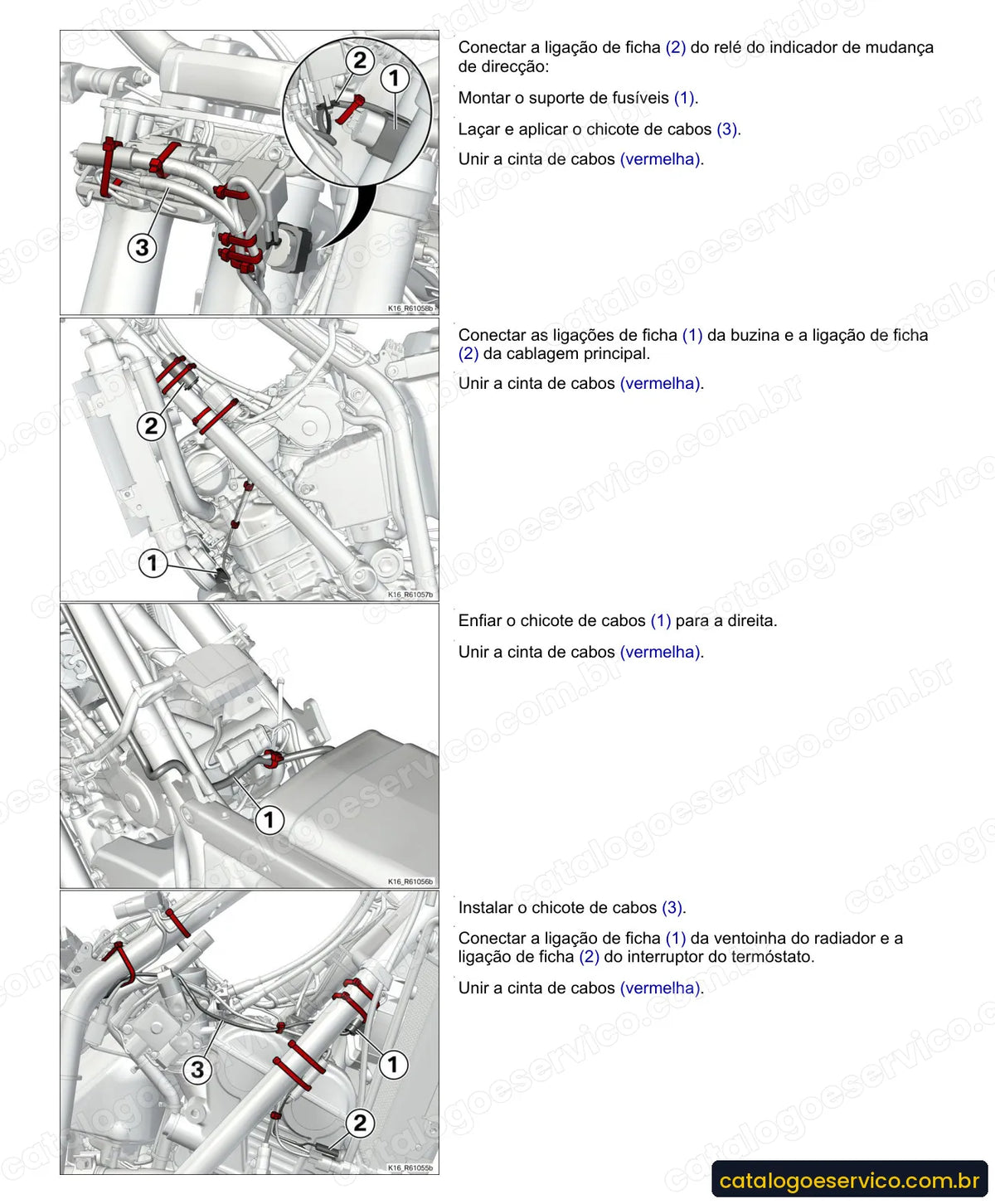 Página do Manual de Serviço BMW G 450 X 2009 com procedimento ilustrado (3)