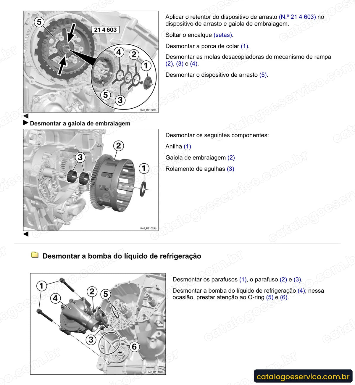 Página do Manual de Serviço BMW HP4 2013 com procedimento ilustrado (4)