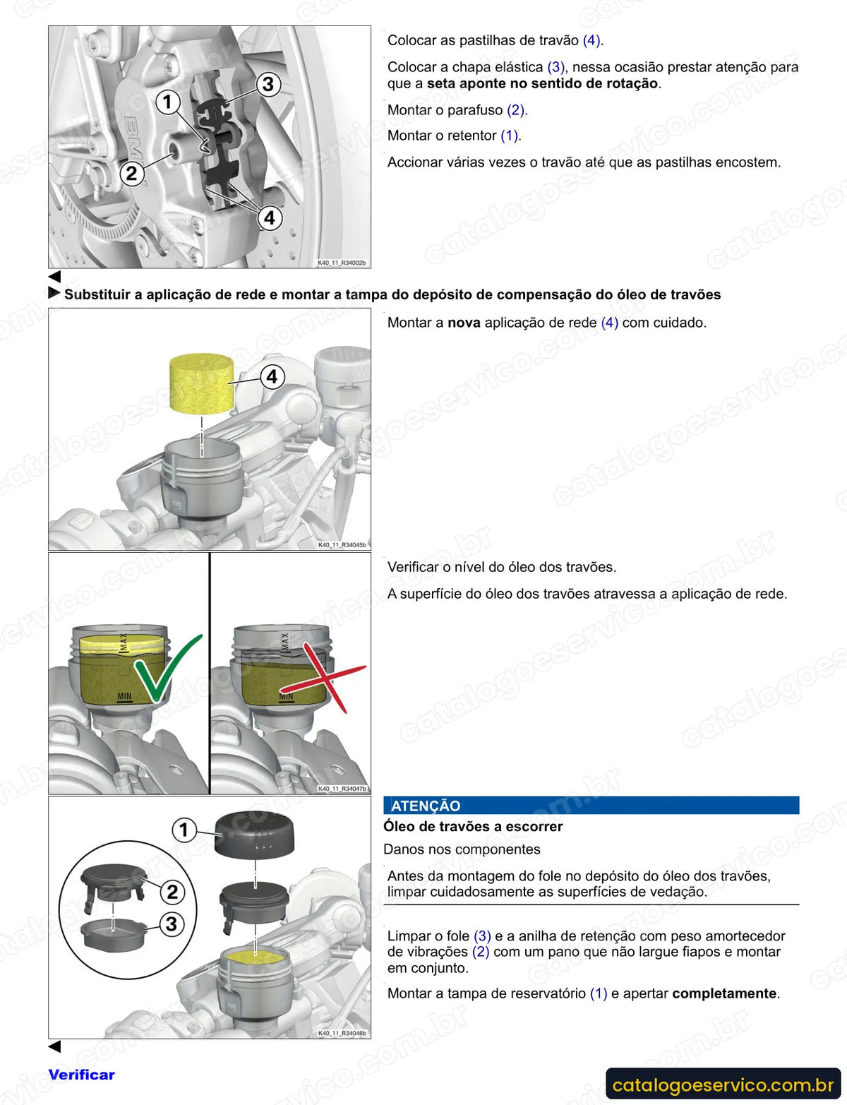 Página do Manual de Serviço BMW K 1300 GT 2009 com procedimento ilustrado (4)