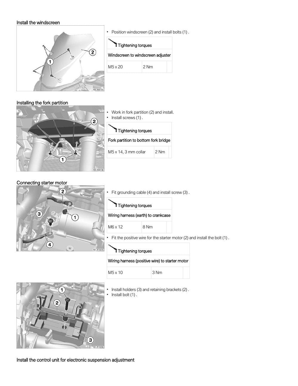 BMW S1000 XR — Manual de Serviço — diagrama 4