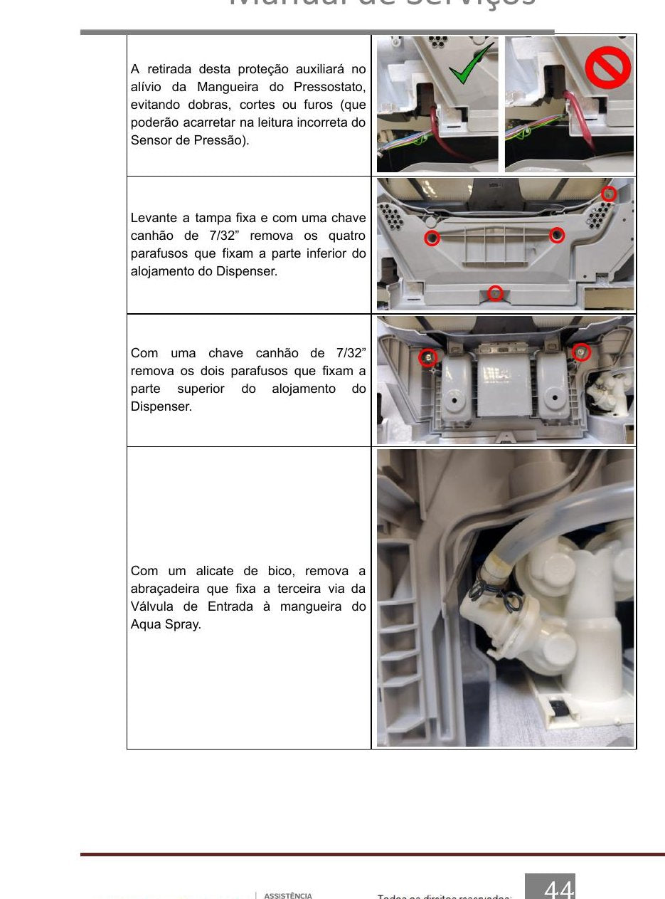 Manual de Servico Brastemp Lavadora Top Load BWK16AB / BWK17AB / BWD16A9 — 16/17 kg: do Auto Teste ao motor - diagrama 1