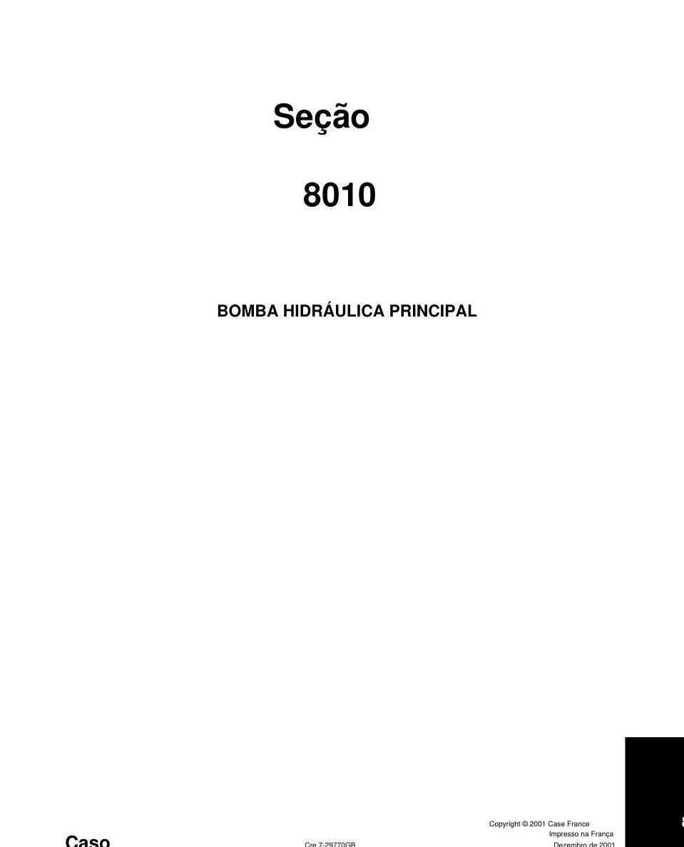 Manual de Serviço Case CX130 — Escavadeira de esteira Case CX130 / CX130LR - print 2