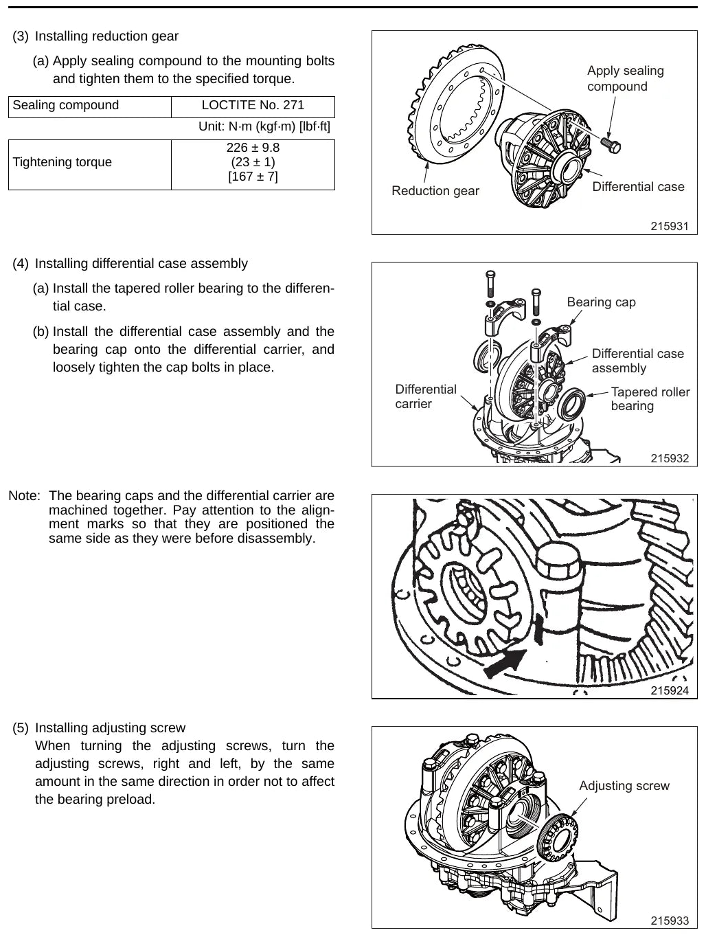 Diagrama técnico 3 — Caterpillar DP40N ao DP55N e GP40N ao GP55N