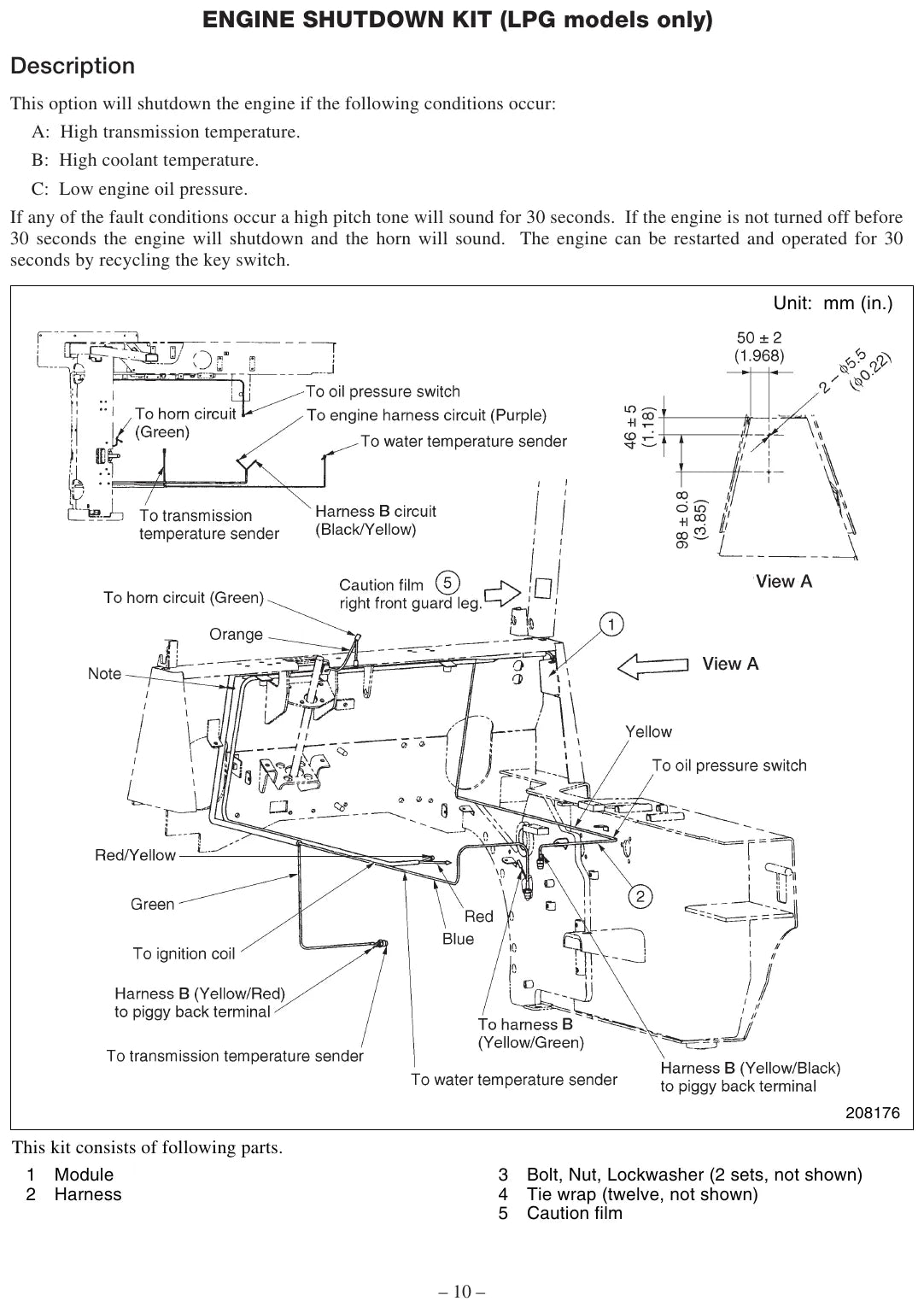 Diagrama técnico 2 — Caterpillar GC35K ao GC70K STR