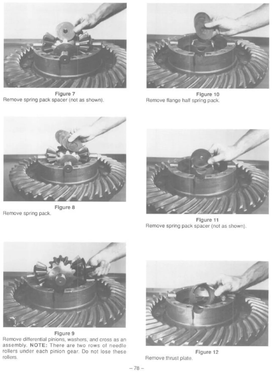 Manual de Serviço Clark 19D Planetary Drive Axle — Eixo Planetário com Freios LCB — página 4 do documento