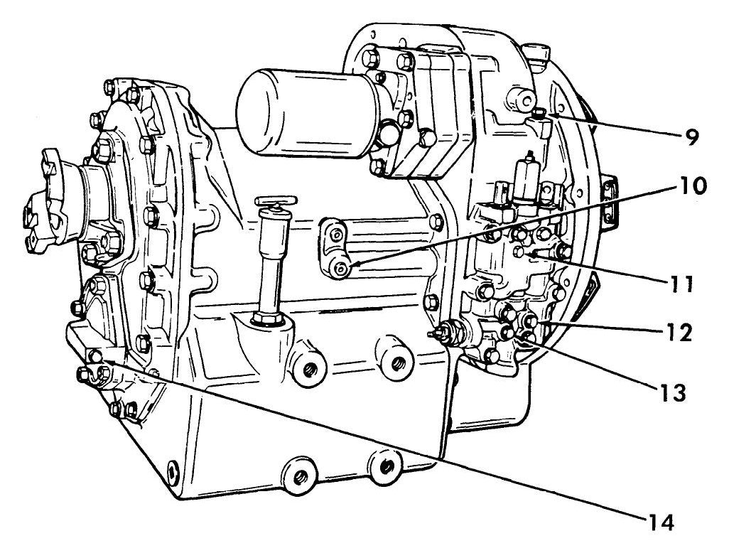 Manual de Serviço Empilhadeira Clark Clarklift C500 Perkins Diesel 10.000-15.000 lb (linha Y110/Y135/Y155, versão Brasil Y1015) (Ref. PMA-534) - página interna