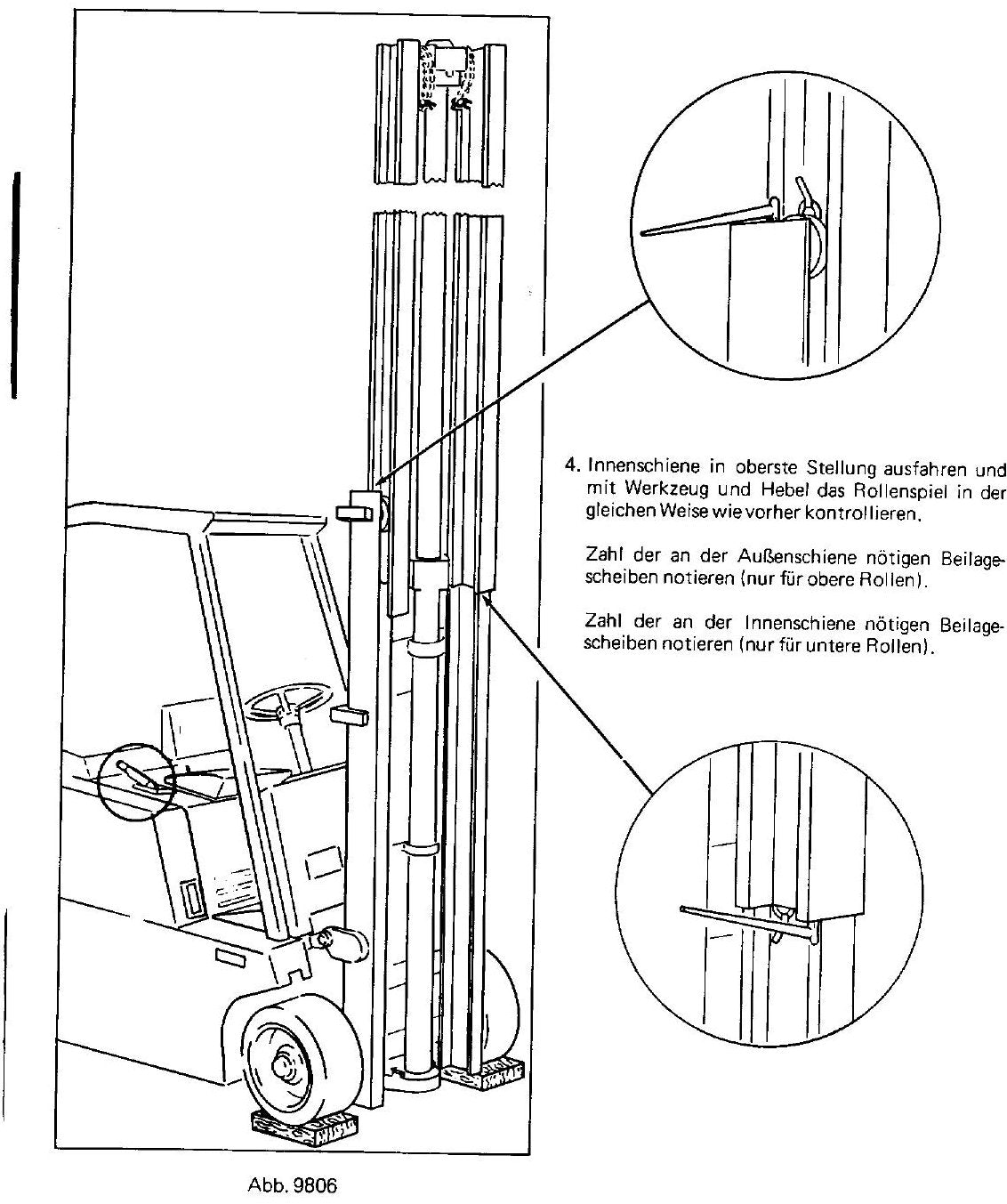 Manual de Serviço Empilhadeira Clark Clarklift C500 (Y) 60 a 100 (Ref. PMA-276) - página interna