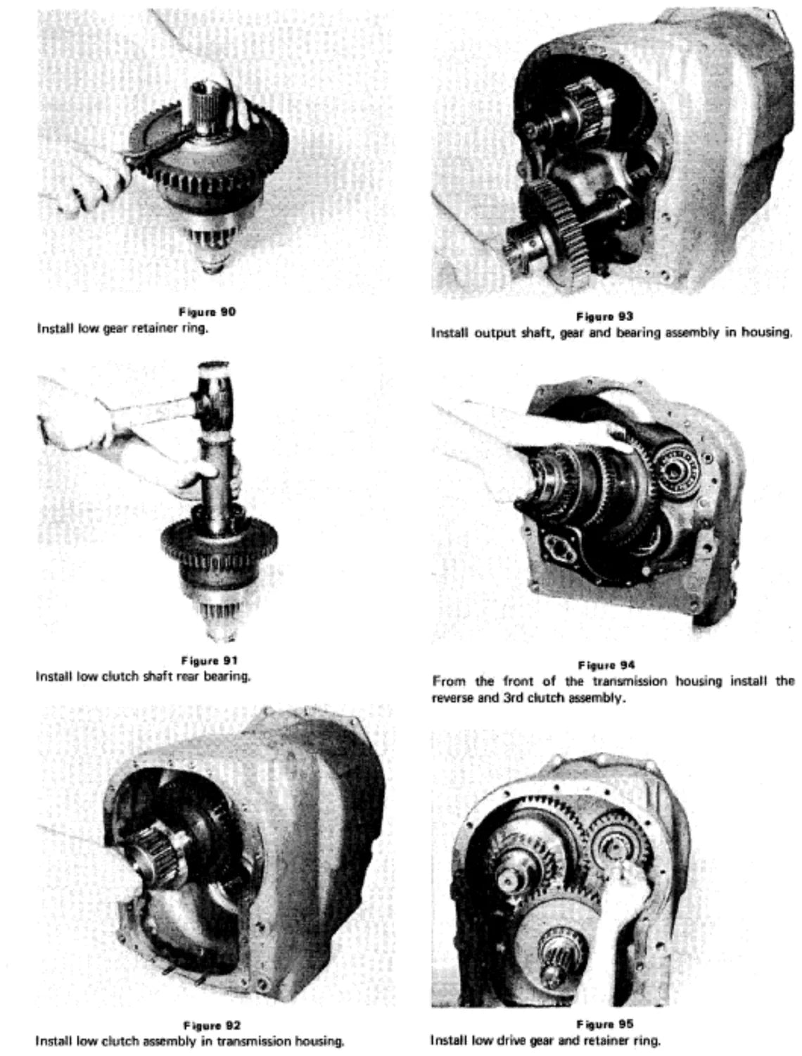 Manual de Serviço Clark-Hurth 28000 3 Speed Short Drop — Modelos R, HR e MHR — página 2 do documento