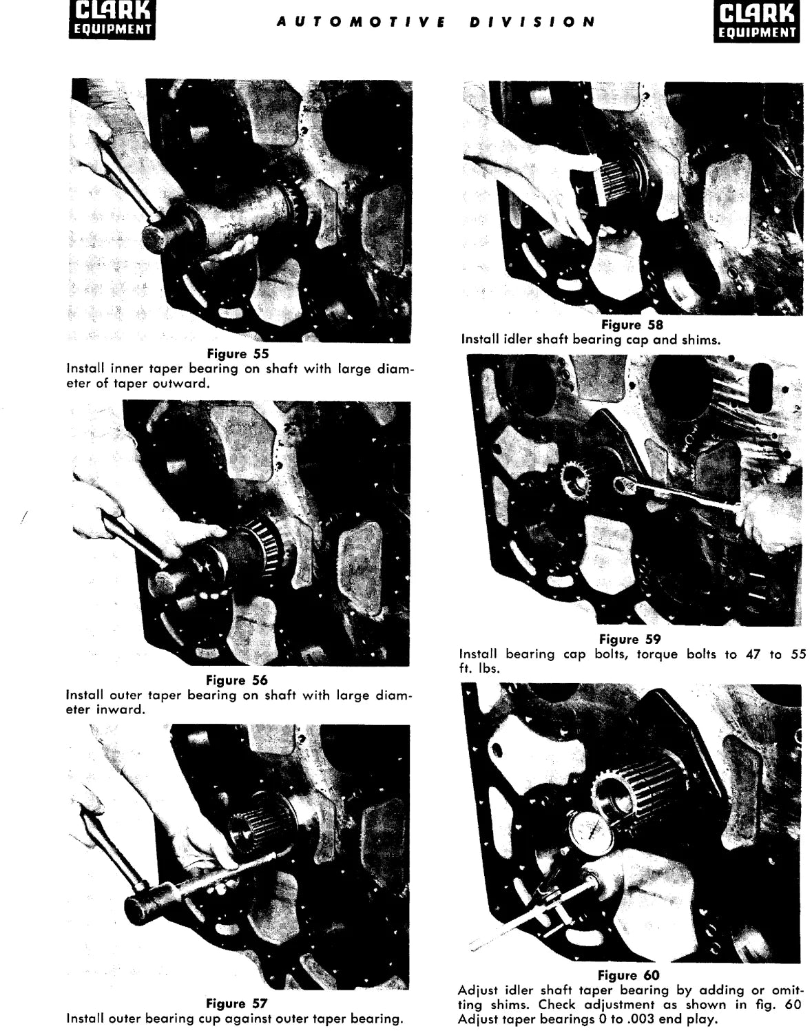 Manual de Serviço Clark Transmissão 16000 Series — Powershift e Conversor de Torque — página 2 do documento
