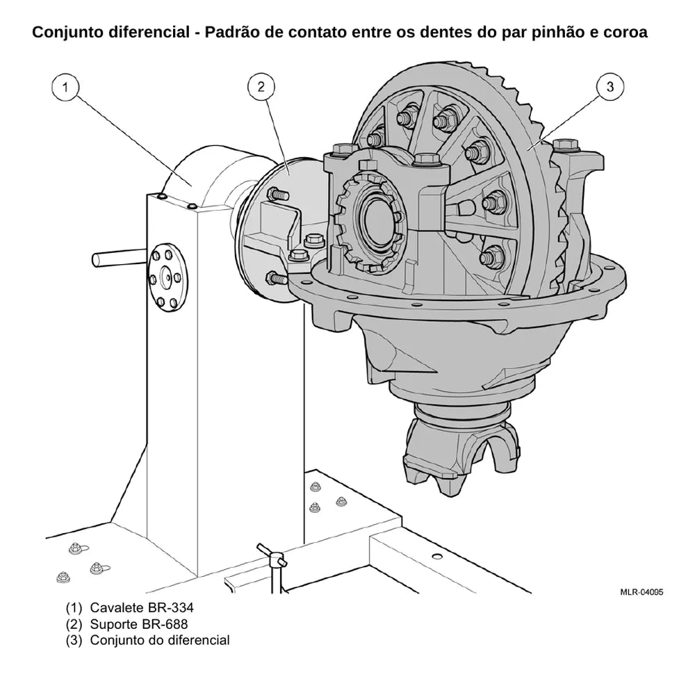 Página do Manual de Serviço VW Constellation 25.390 Tractor 6x2 — Eixo traseiro e freios Meritor RS 23-185