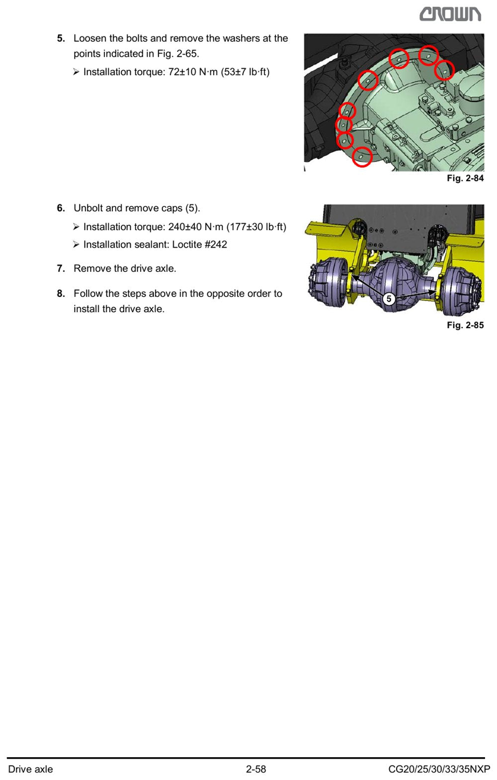 Crown C-GX 5000-7000lb — página 2