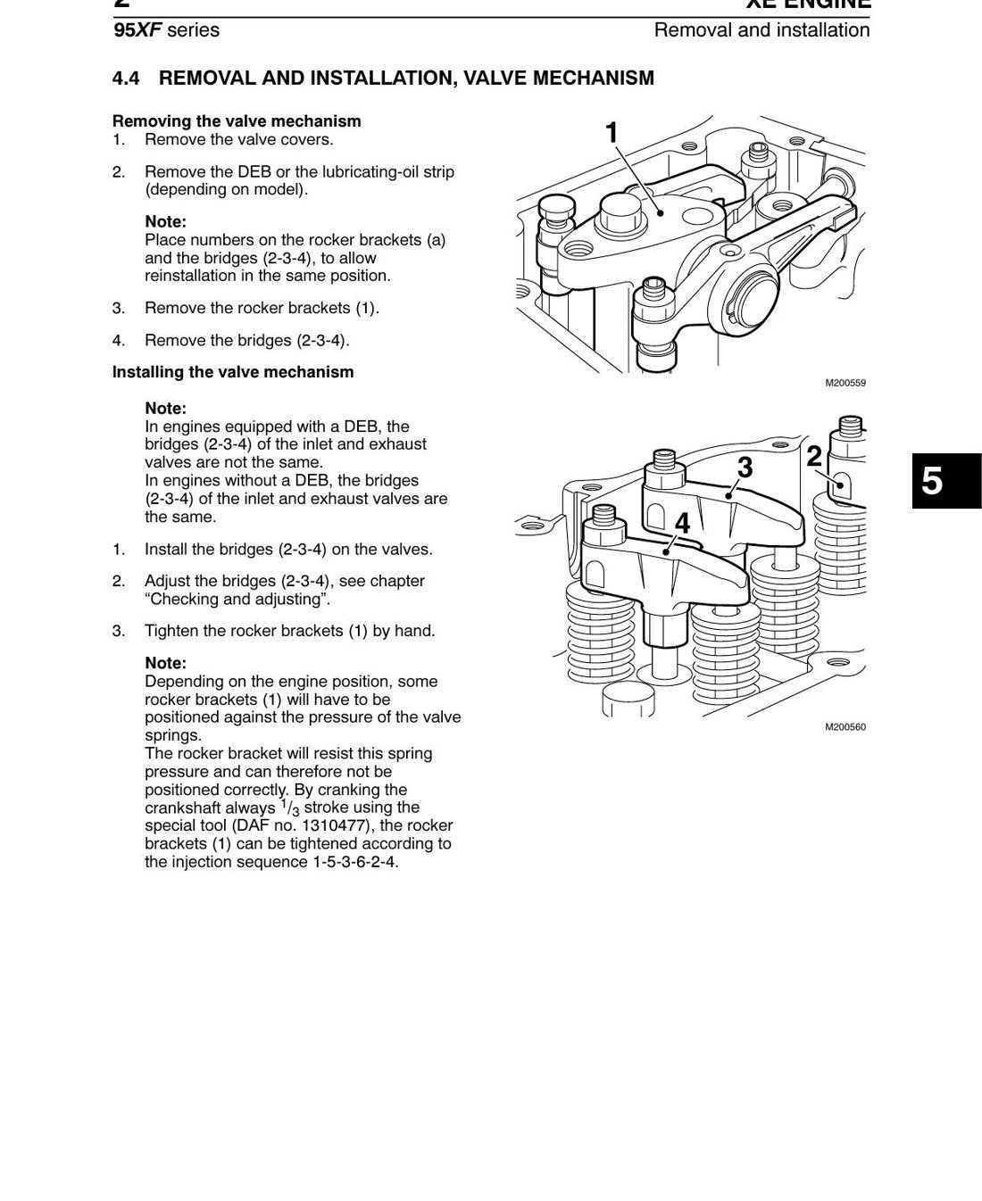 Manual de Serviço DAF 95XF (XF XE) - Motor Diesel (Inglês) - página 3