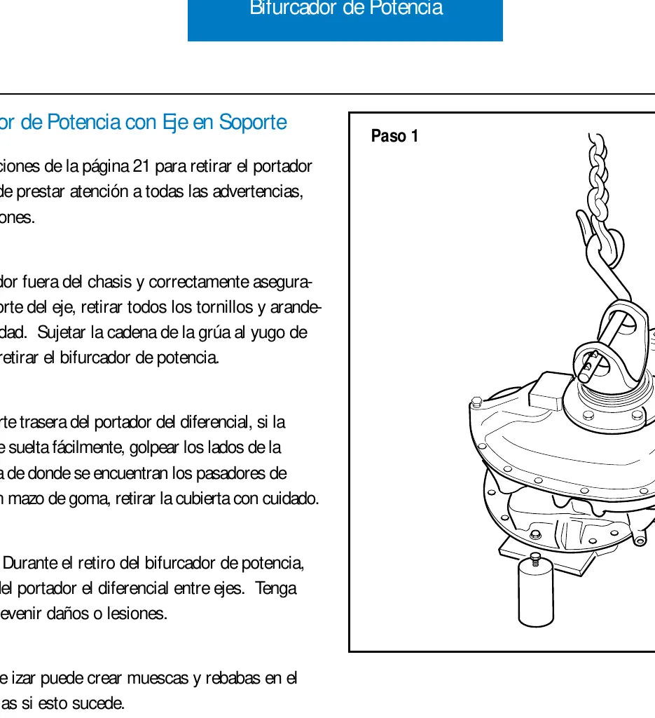 Manual de Serviço Dana Spicer Eixos Tandem DS/RS 440 a 581 e DD/RD 461 a 581 — página 2 do documento