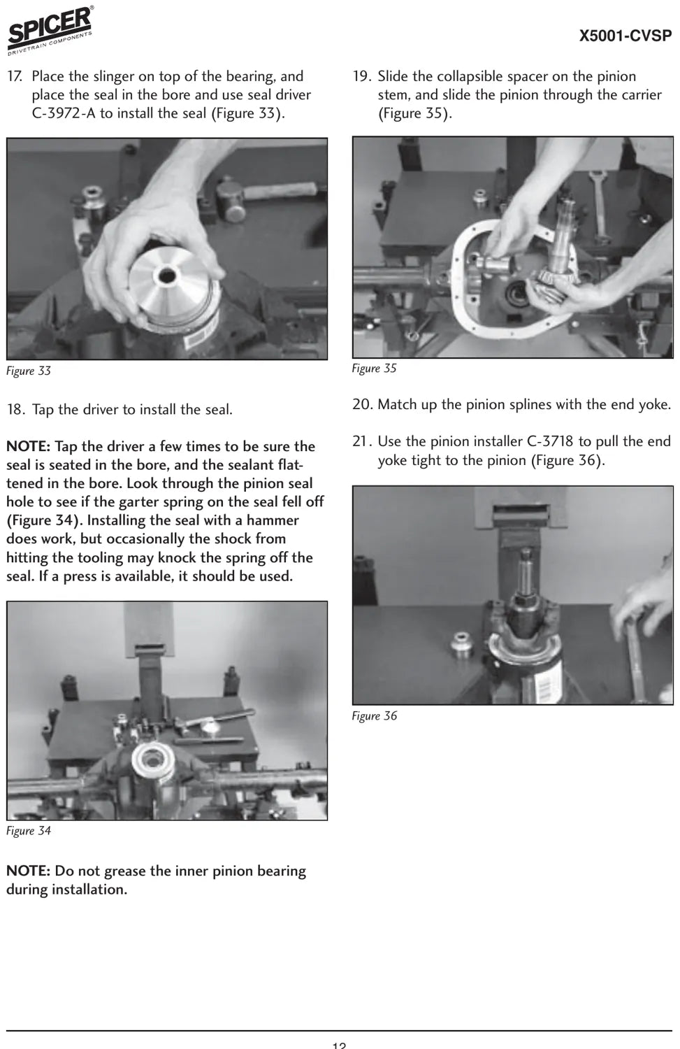 Manual de Serviço Dana Spicer Eixo 44-4 Jeep Grand Cherokee WJ (X5001-CVSP) — página 2 do documento