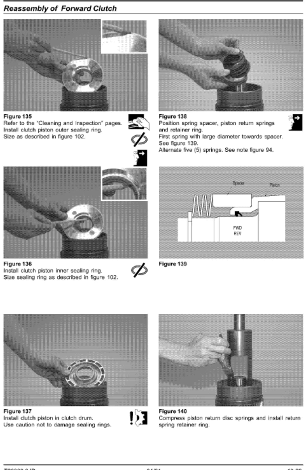 Manual de Serviço Transmissão Dana Spicer T20000 Powershift 3 Speed Intermediate Drop — página 2 do documento