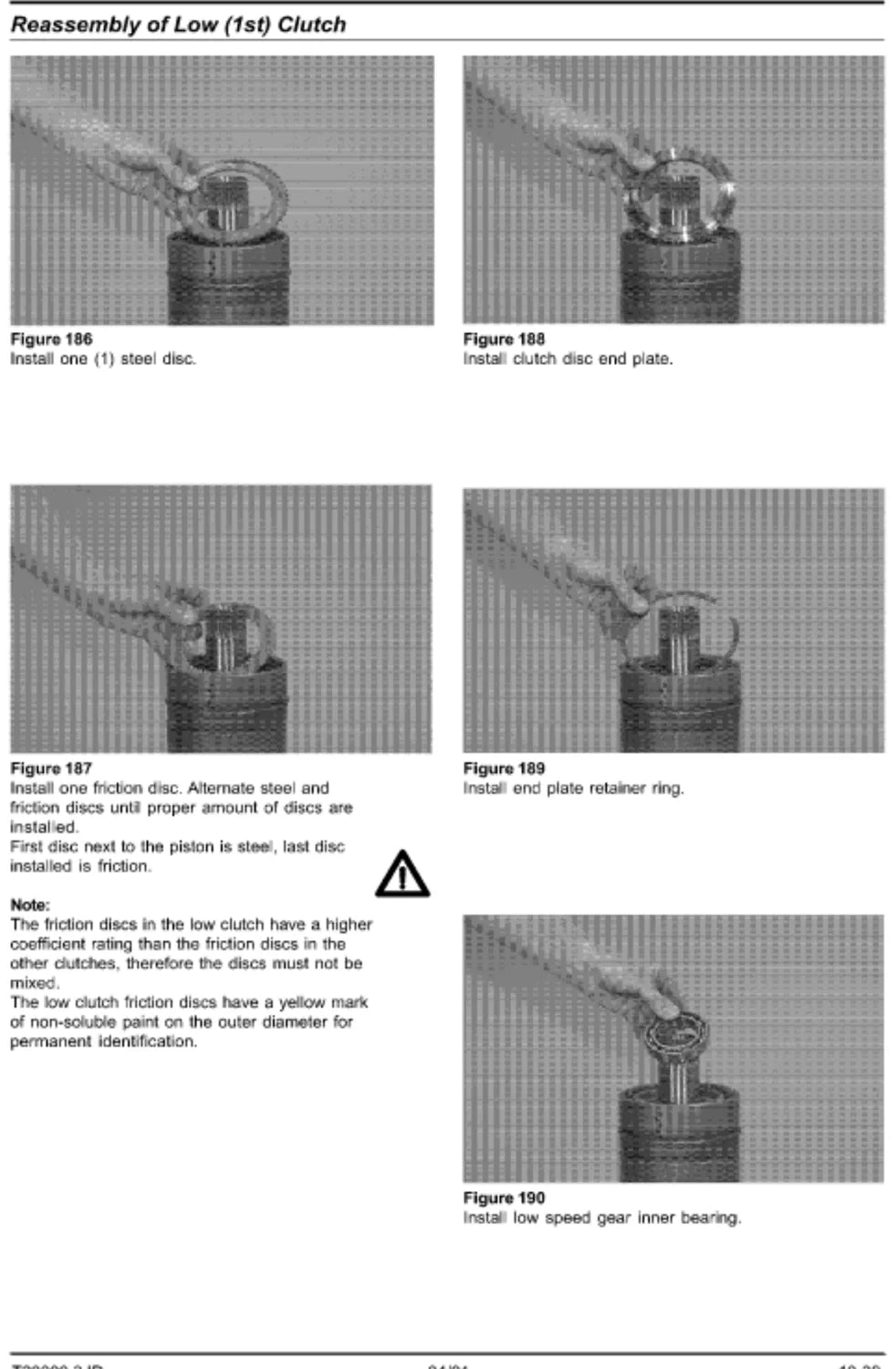 Manual de Serviço Transmissão Dana Spicer T20000 Powershift 3 Speed Intermediate Drop — página 3 do documento