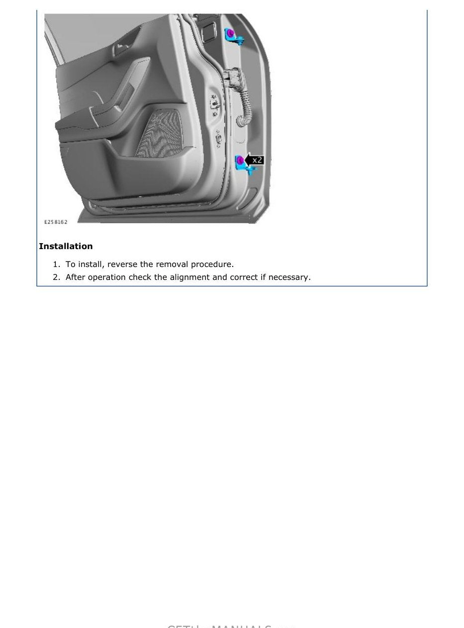 Manual de Servico Ford Fiesta B479 (2017-2023) — Manual de servico da Ford - diagrama 2