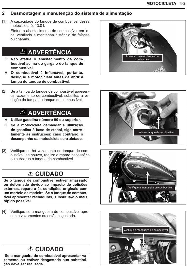Manual De Serviço Kasinski Mirage 150 - diagrama 1
