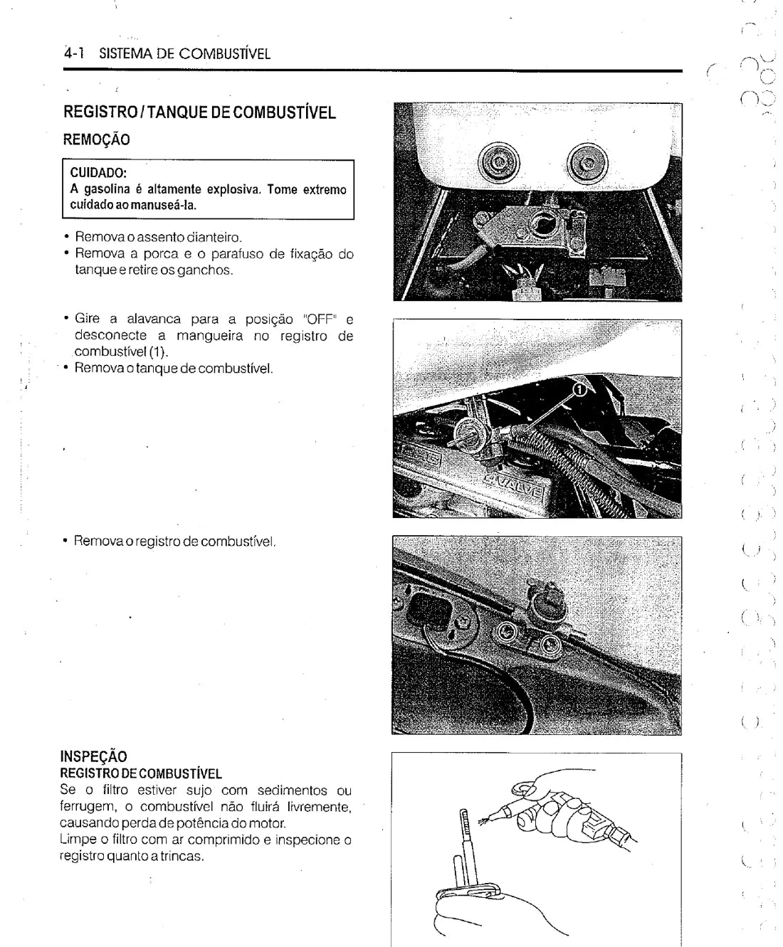 Página interna 2 — Kasinski Mirage 250 (Carburada)