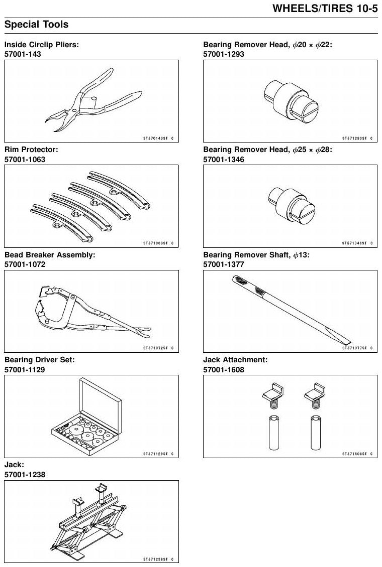 Manual De Serviço Kawasaki Kx 250f - 2013 A 2015 - diagrama 2