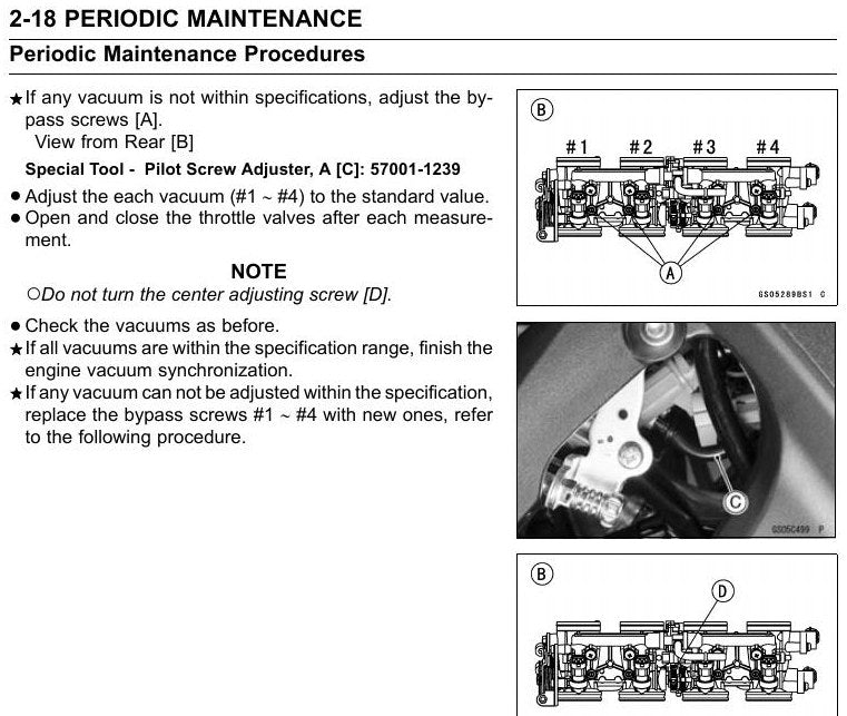 Manual De Serviço Kawasaki Z1000 Z1000 Abs - 2009 A 2013 - diagrama 1