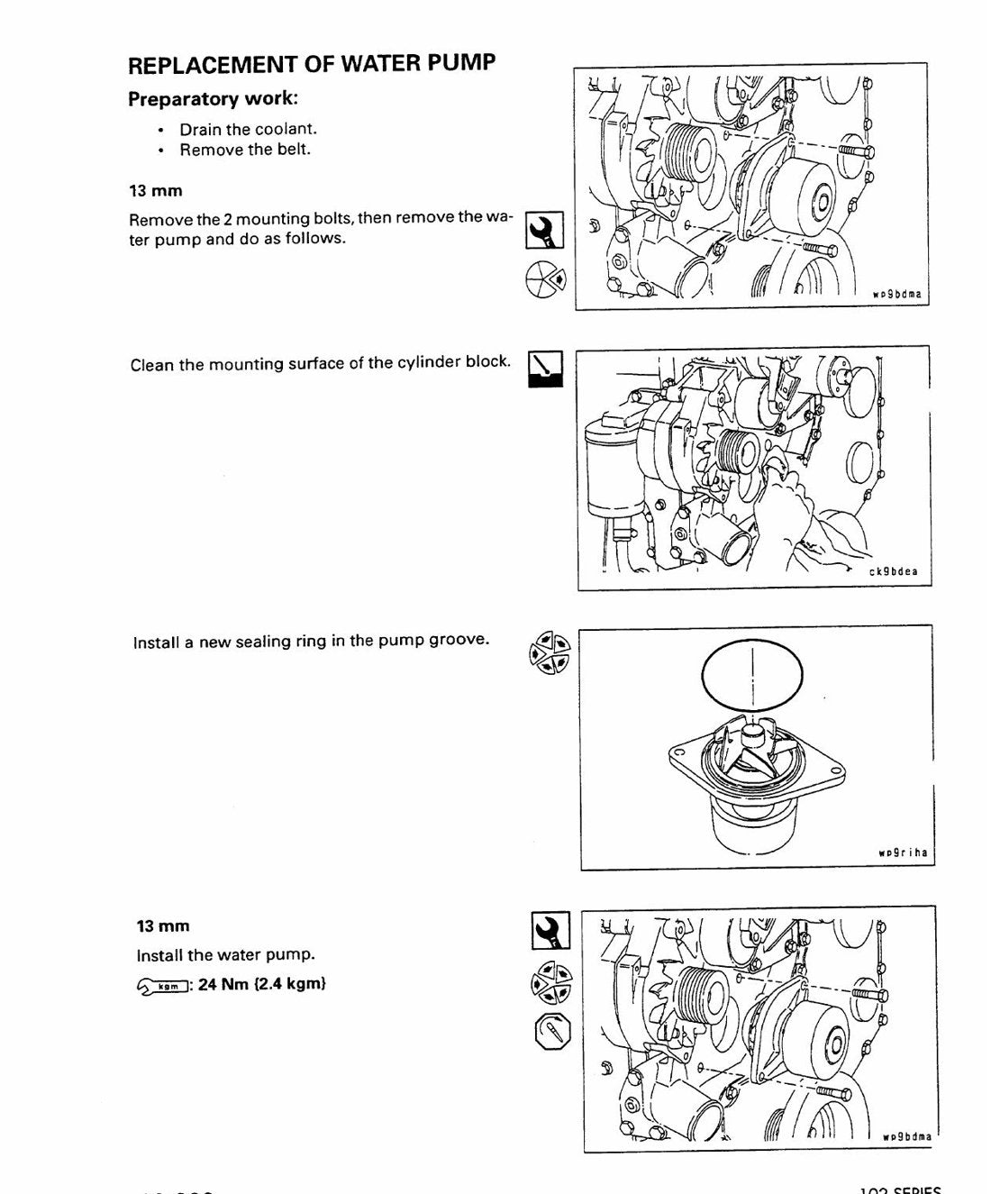 MANUAL DE SERVIÇO KOMATSU - 102 SERIES - MOTOR DIESEL - página 3