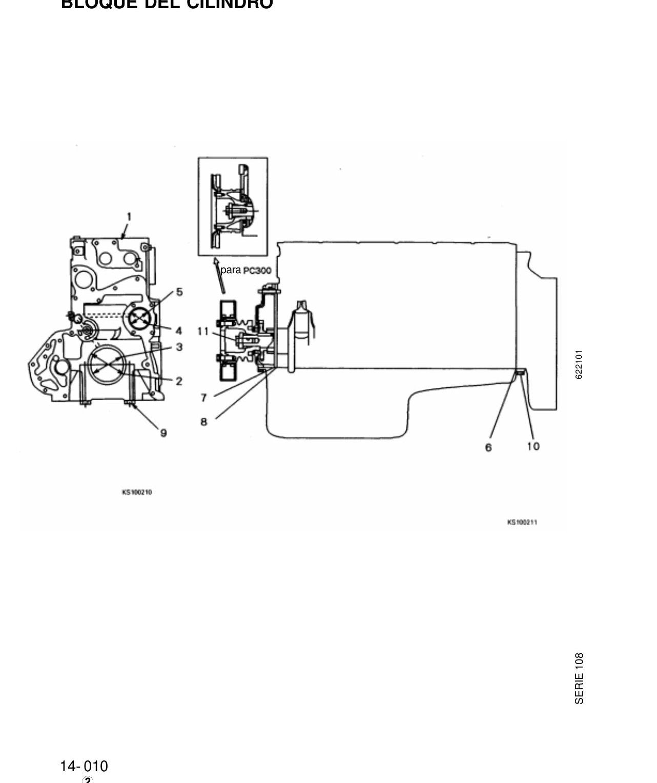 MANUAL DE SERVIÇO KOMATSU - 108 SERIES - MOTOR DIESEL — página 3