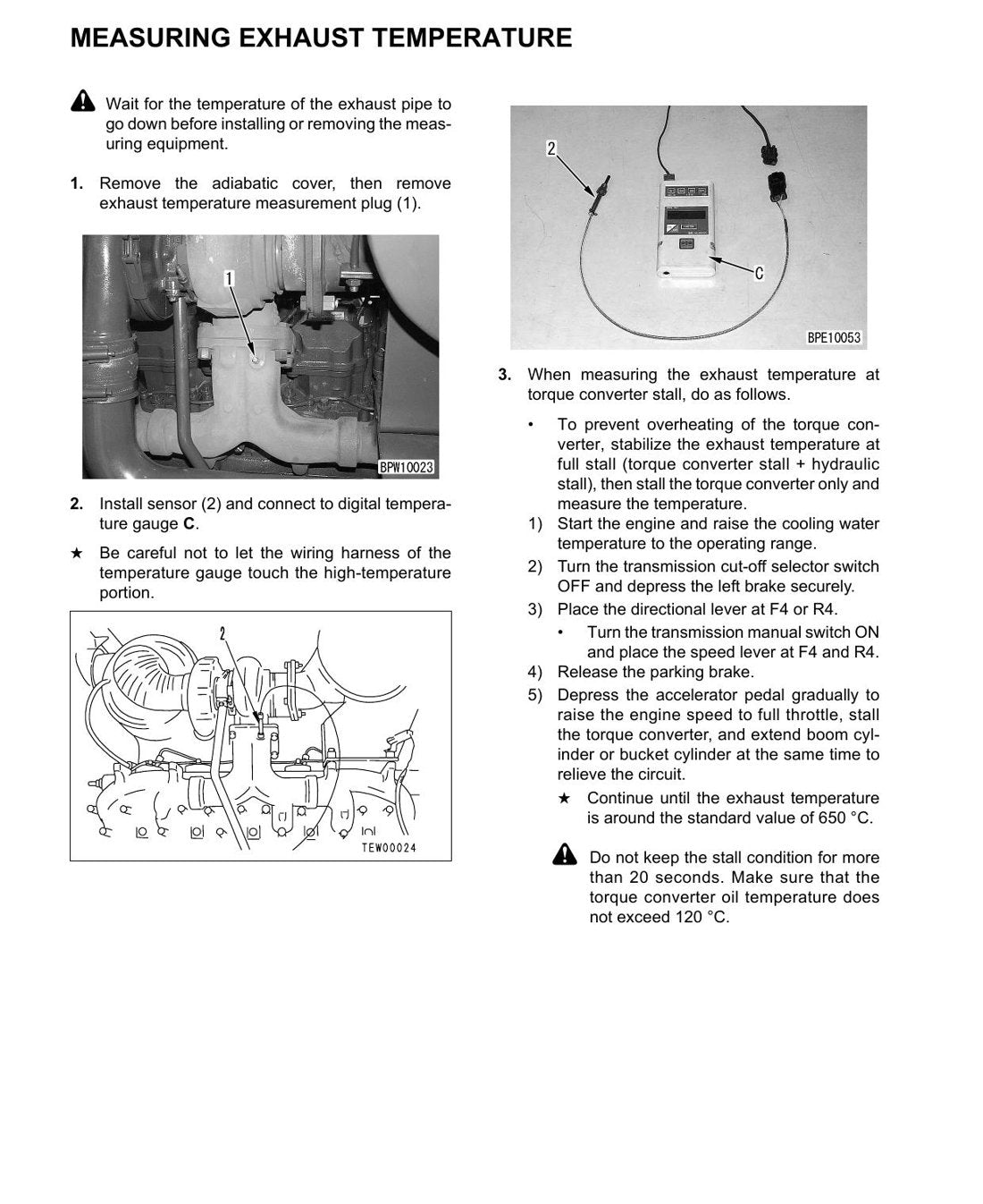 MANUAL DE SERVIÇO KOMATSU - 125-3 - MOTOR DIESEL - página 2
