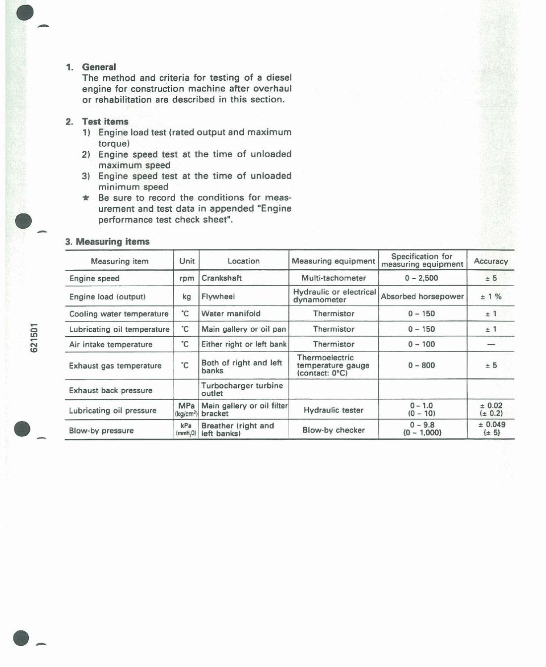 MANUAL DE SERVIÇO KOMATSU - 12V140-1 SERIES - MOTOR DIESEL - página 2