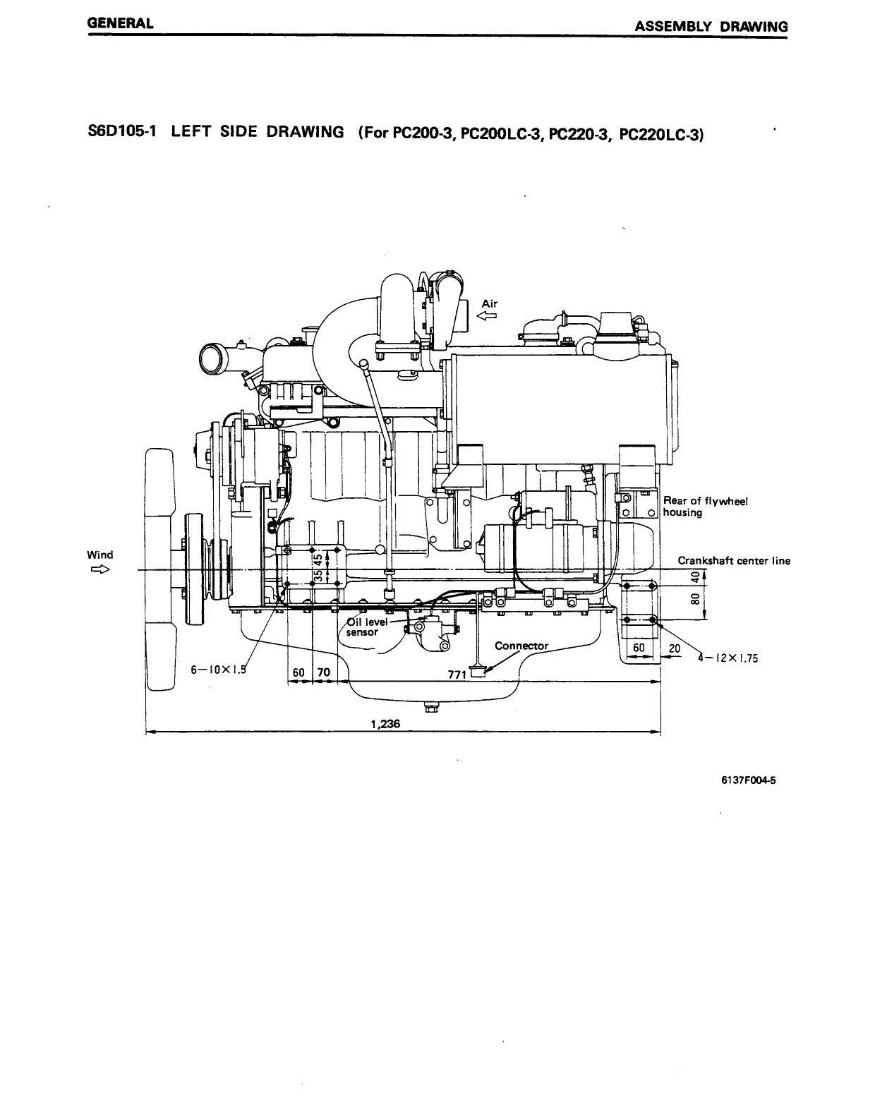 MANUAL DE SERVIÇO KOMATSU - 6D105 SERIES - MOTOR DIESEL — página 2