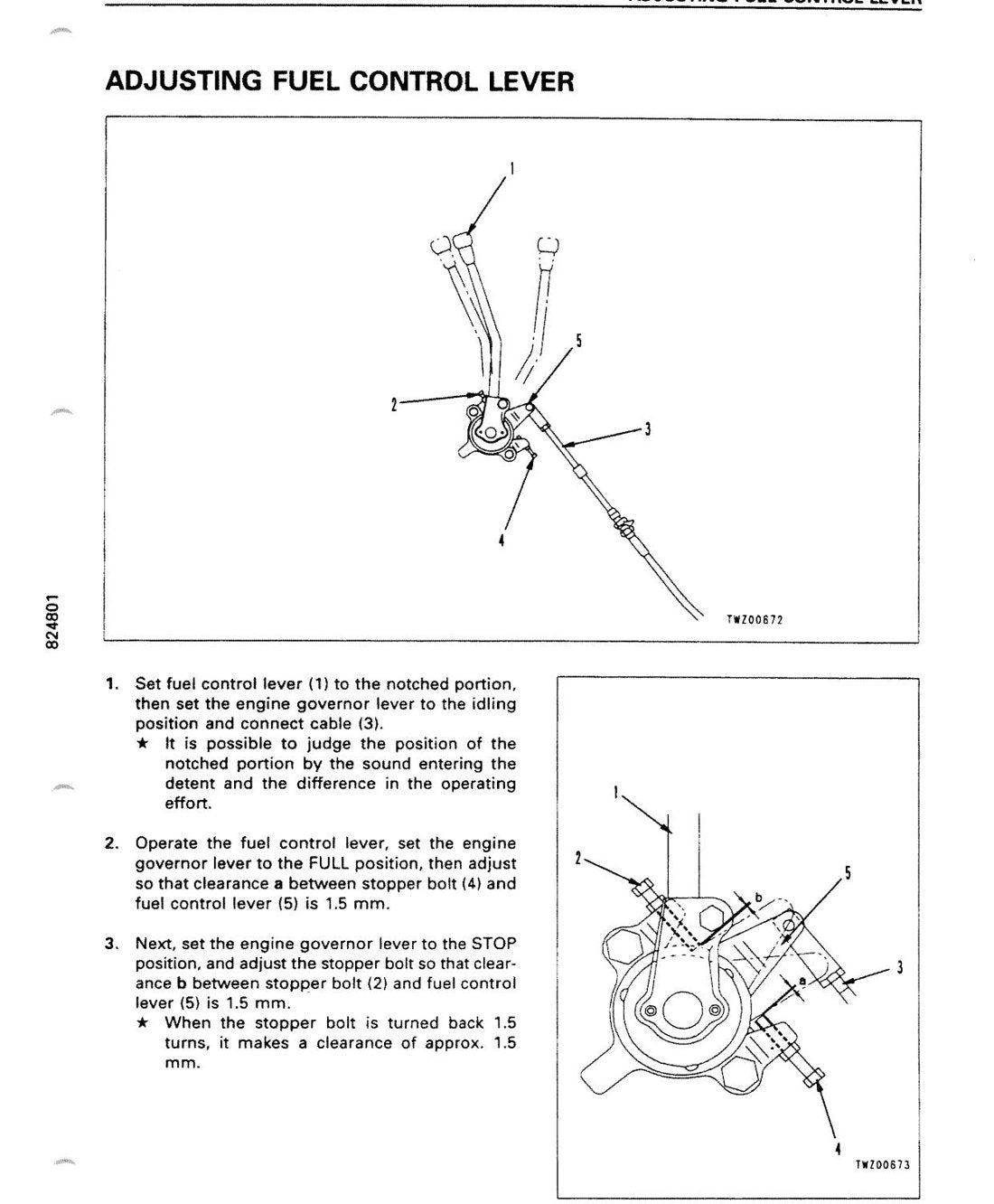 MANUAL DE SERVIÇO KOMATSU - BR500JG-1 - MOTOR DIESEL - página 2