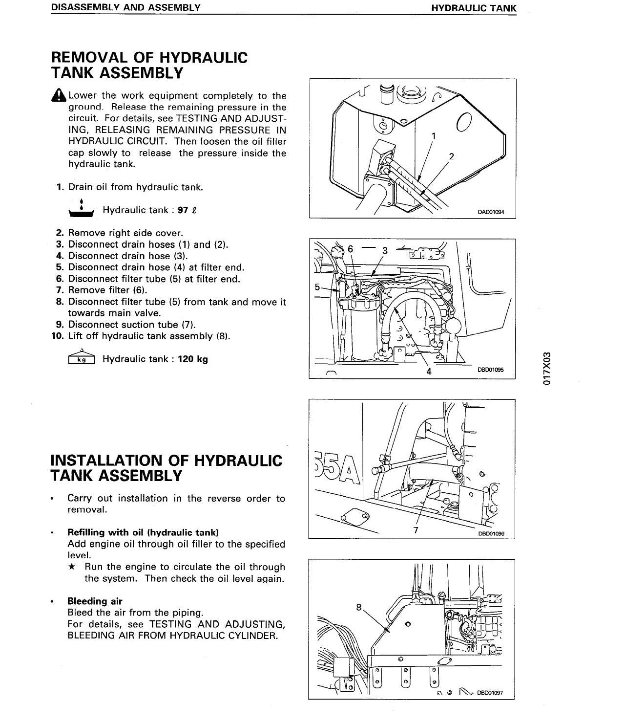 MANUAL DE SERVIÇO KOMATSU - D155AX-3 - SUPER DOZER — página 3