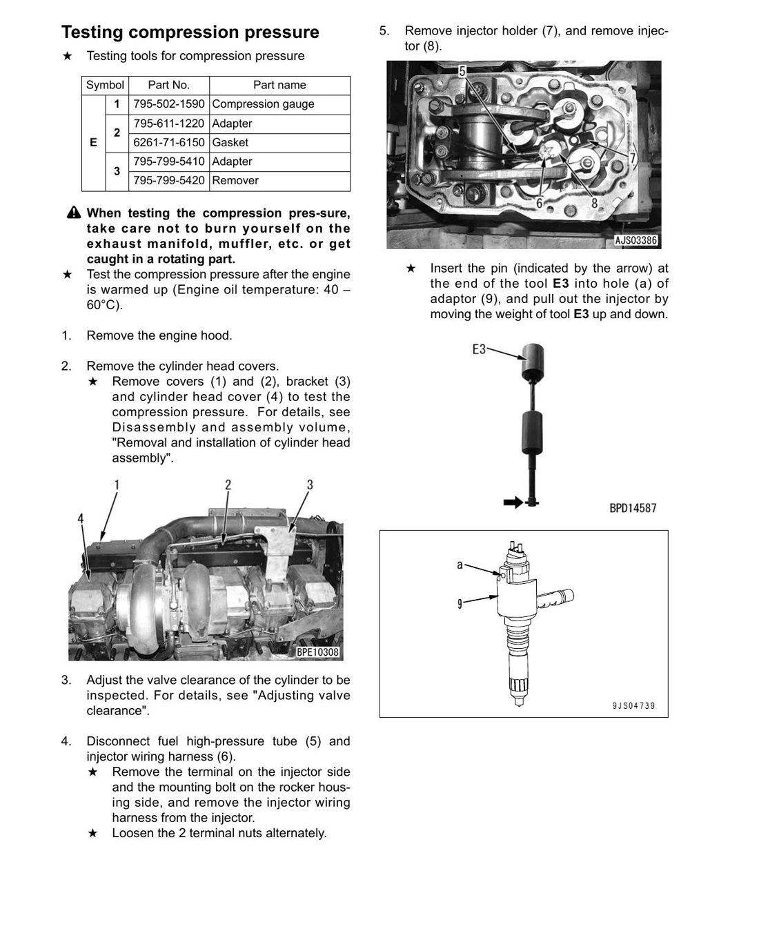 MANUAL DE SERVIÇO KOMATSU - D375A-5E0 - BULLDOZER - página 2