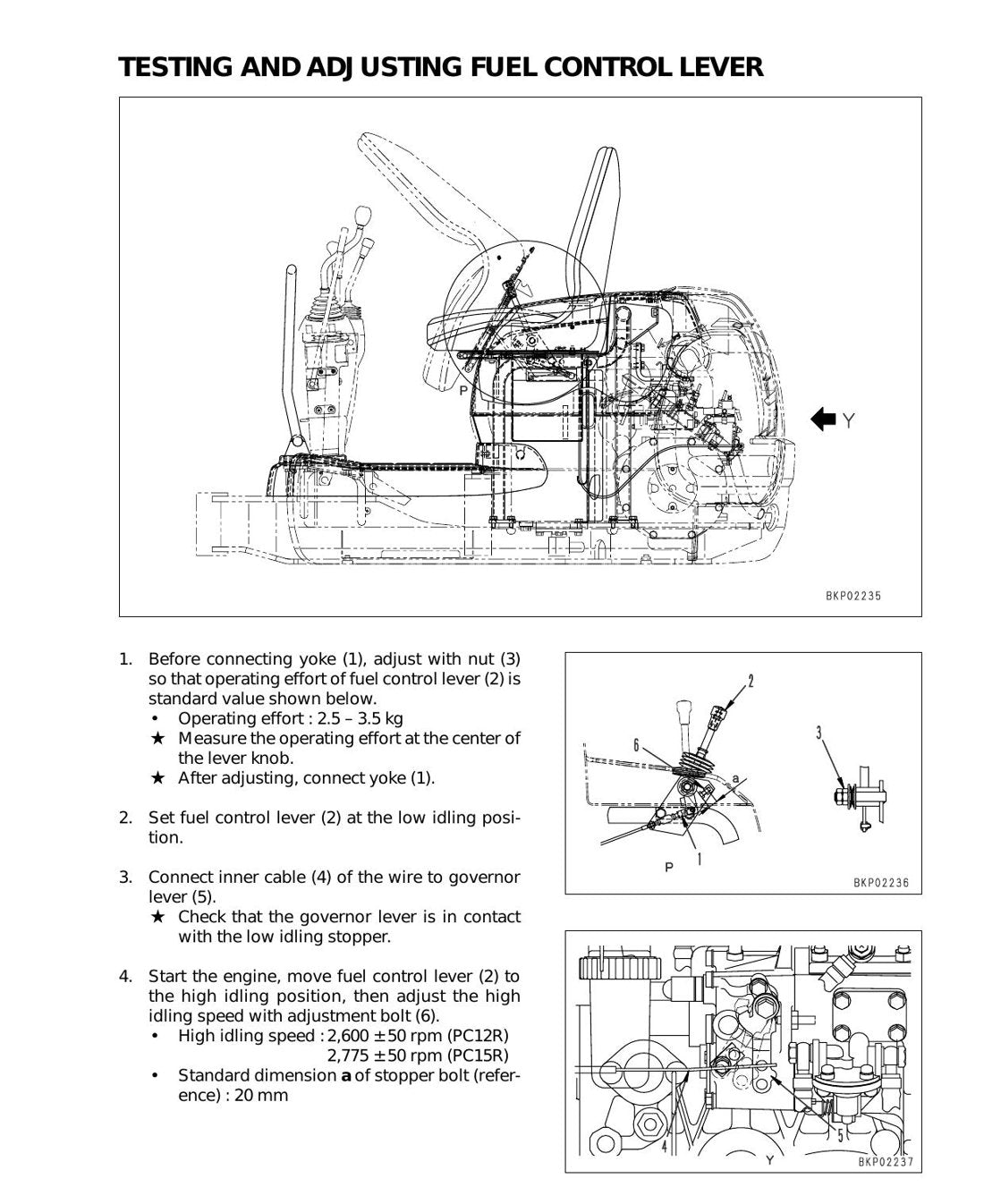 MANUAL DE SERVIÇO KOMATSU - PC12R-8\PC15R-8 - EXCAVADOR HIDRAULICO - página 2