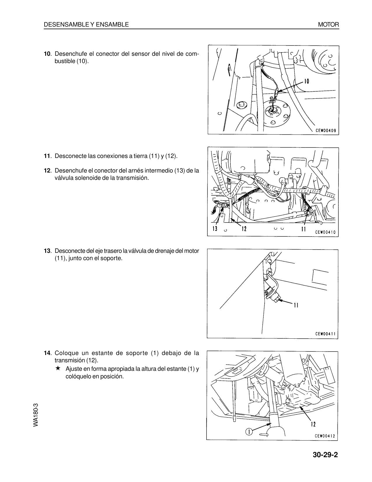 Página do manual - WA180-3