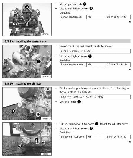 Manual De Serviço Ktm 790 Duke - 2018 - diagrama 2
