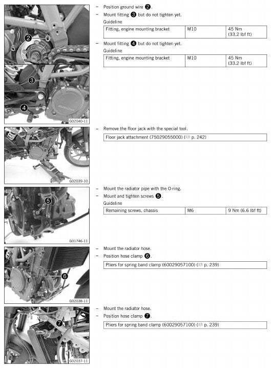 Manual De Serviço Ktm Rc250 - 2016 - diagrama 1